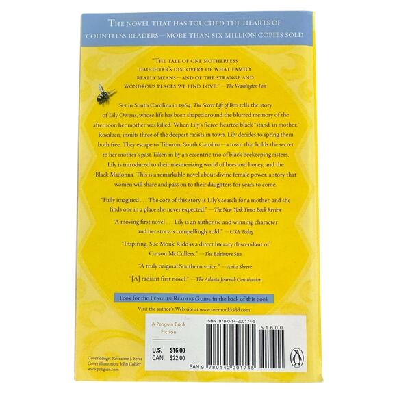 The Secret Life of Bees by Sue Monk Kidd (Paperback) - Picture 2 of 7